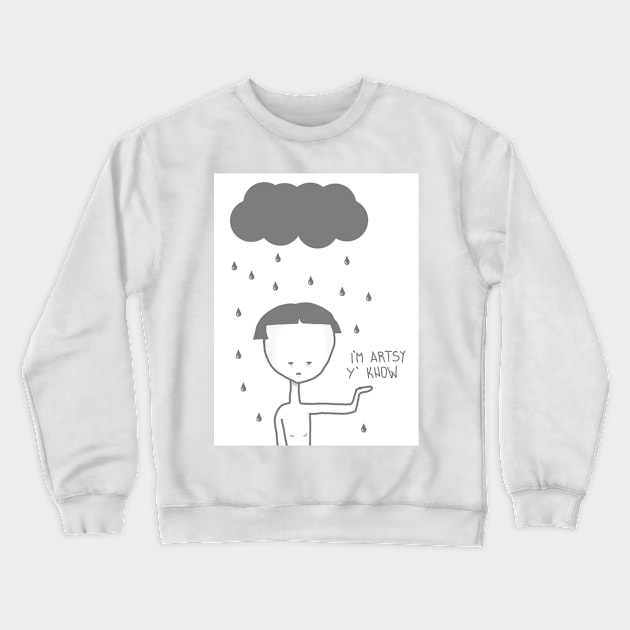 being artsy Crewneck Sweatshirt by dabomek